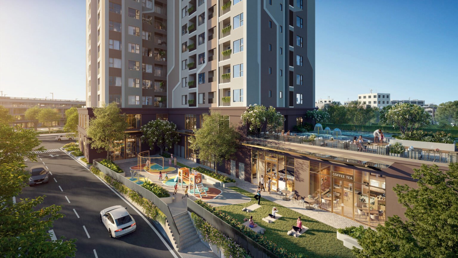 Phối cảnh nội khu Fenica